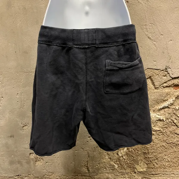 Vintage Y2K Abercrombie & Fitch Fleece Low Rise Navy Blue Sweatshorts S/M Lounge - Image 3