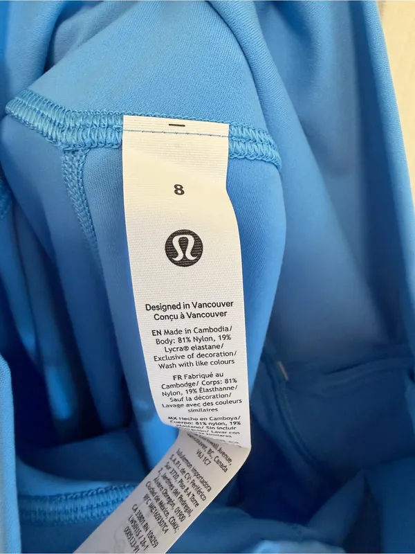 Lululemon Align™ No Line HR Pant 25" Ocean Wave Blue Size 8 - Image 5
