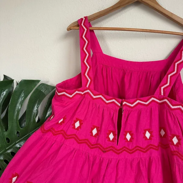 Loft Embroidered Tiered Cami Tank - Image 11