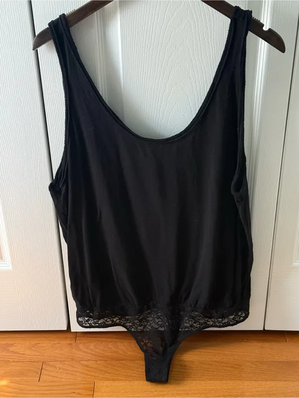 Free People Sydney Bodysuit in Black - Image 2