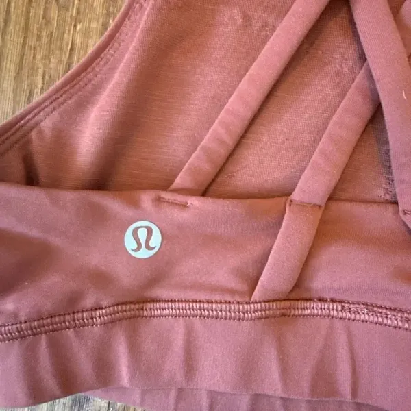 Lululemon energy high neck cross back bra copper coil 4 - Image 6