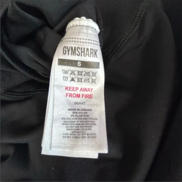 Gymshark Women's‎ Black Seamless Training Leggings Size S Activewear - Image 5