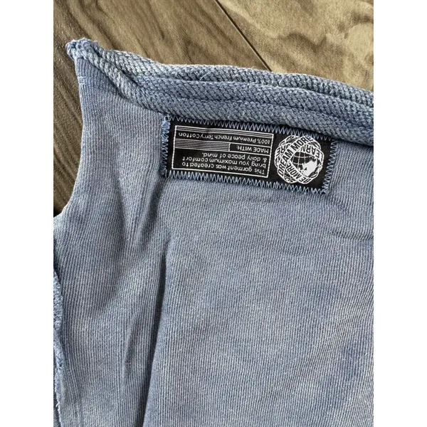 Alphalete Women's Terry Oversized Crop Pullover - Celestial Blue , Size Large - Image 7