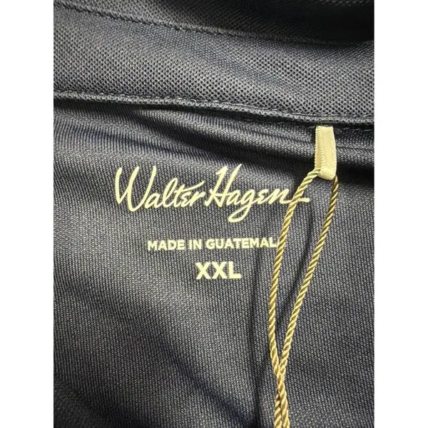 Walter Hagen Womens Clubhouse Pique Sleeveless Polo‎ Dark Navy XXL WGH11800 NWT - Image 4
