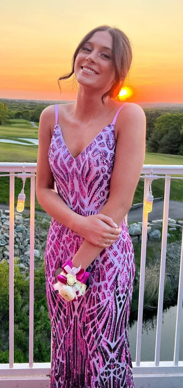 Jovani Purple Prom Dress - Image 3