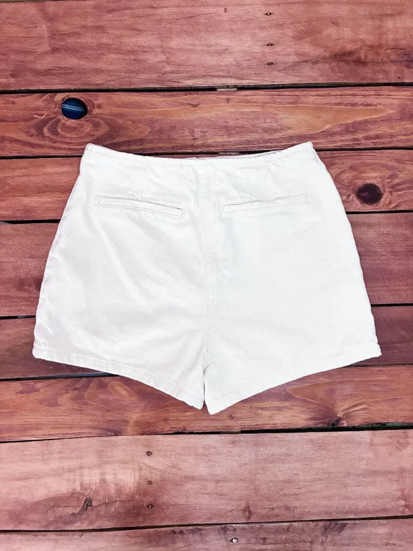 DeFacto Mini Denim Skort High Waisted - Cream - Size 2 / XS - Image 2