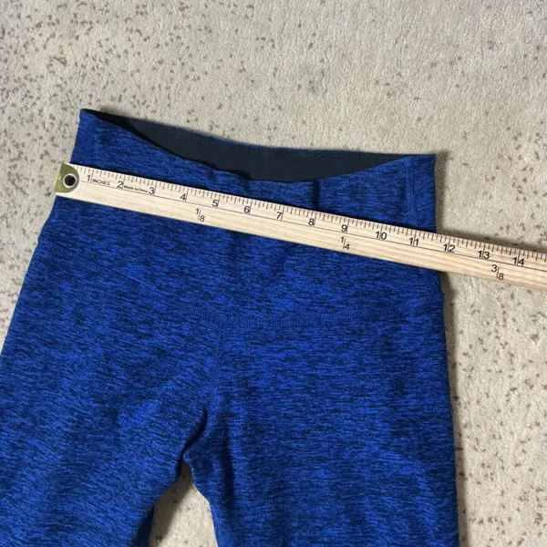 Beyond Yoga Space Dye High Waisted Leggings Womens XS Blue Heathered Yoga Pants - Image 3