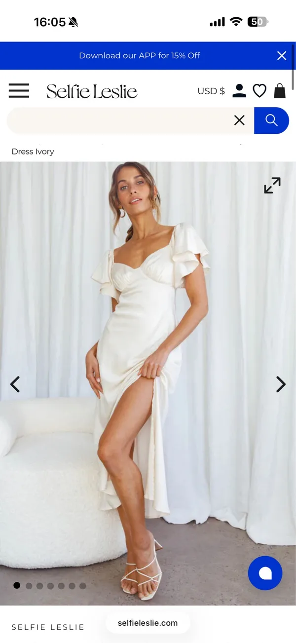 Selfie Leslie Dress Midi - Image 2