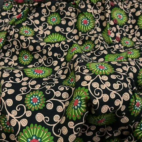 Free‎ people wide leg floral boho pants L - Image 3