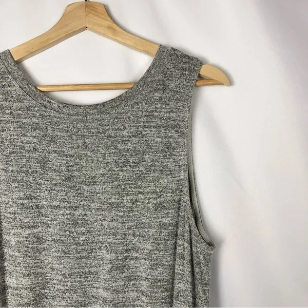 Aritzia‎ Wilfred Free Heather Gray Izabel Jersey Knit Romper M - Image 4