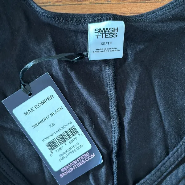 Smash + Tess Mae Romper Black Size XS - Image 2