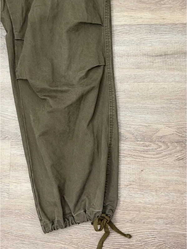 Brown 100% Cotton Cargo Pants Size M - Image 5