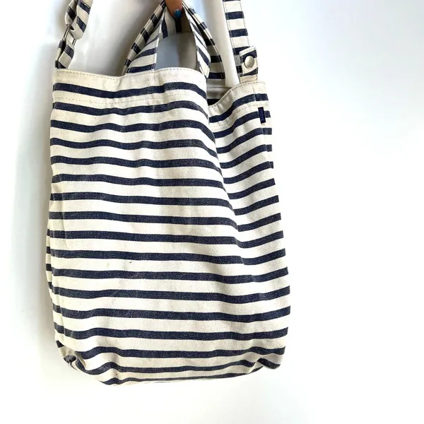 Baggu Duck Bag Stripe Canvas Tote Bag - Image 2