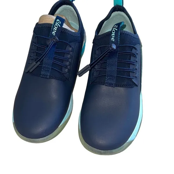 Clove Classic Healthcare Shoes Unisex Mens 7.5 Women’s 9 Aqua Blue - Image 3