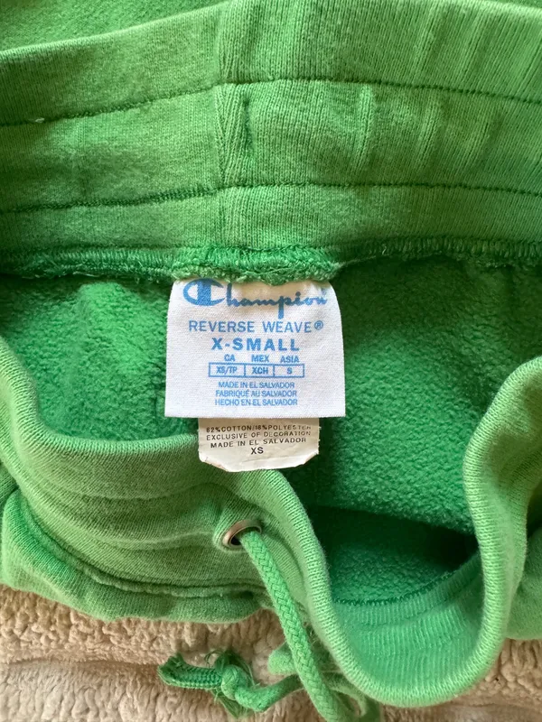 Champion Green Jogger Sweatpants XS 💚 - Image 11