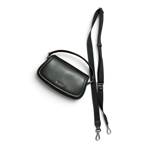 lululemon Leather Alternative Mini Bag 1.2L Black/Silver - Image 5