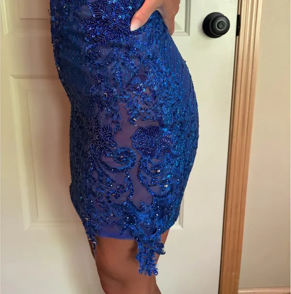 Cobalt Portia & Scarlett Special Occasion Dress - Image 4