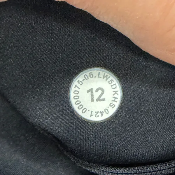Lululemon Instill High-Rise Tight 25 Black Yoga Leggings Size 12 LW5DKHS - Image 3