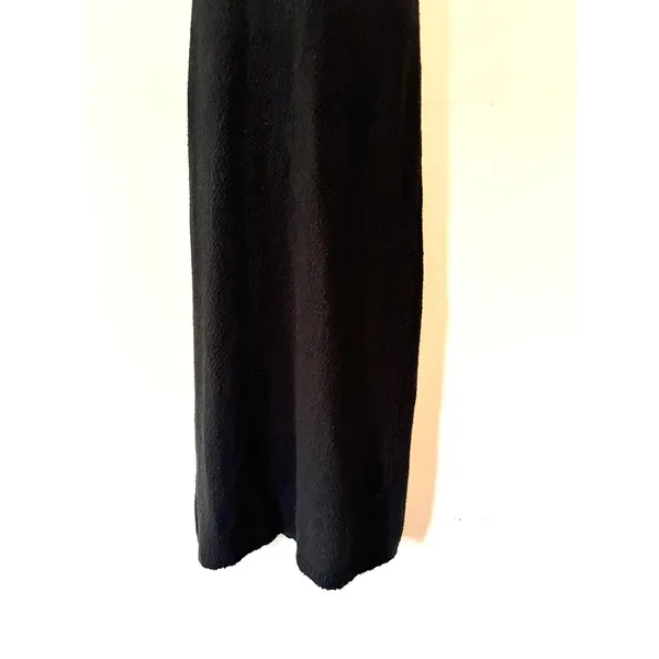 Free People Beach Rio Strapless Black Knit Sweater Maxi Dress M - Image 8