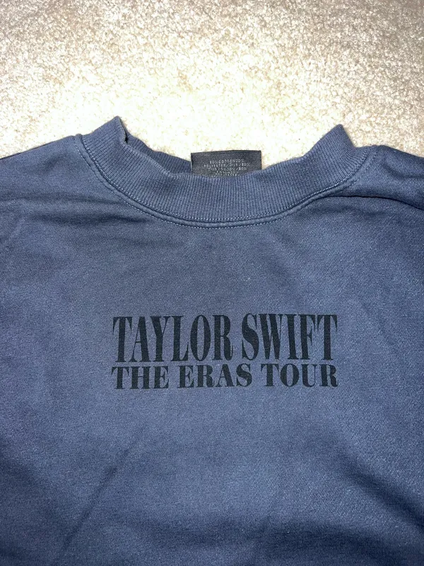 Taylor Swift Blue Crewneck Eras Tour - Image 2