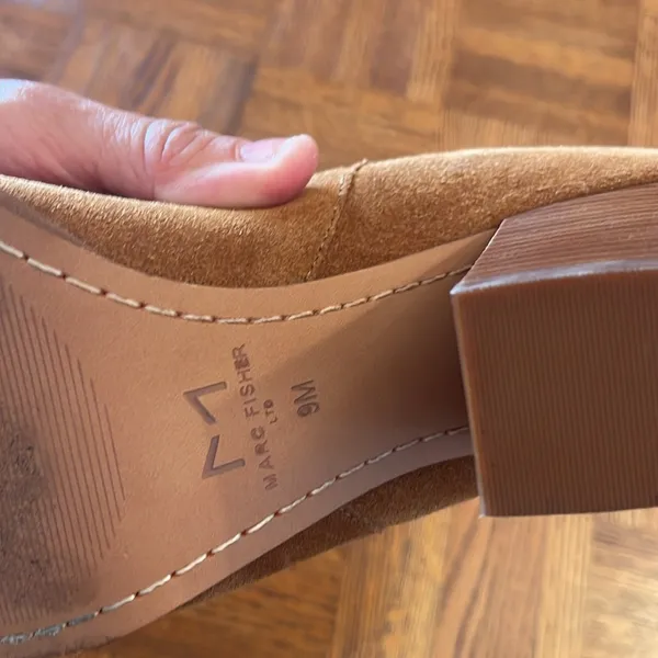 Marc Fisher suede point toe booties size 9 - Image 6
