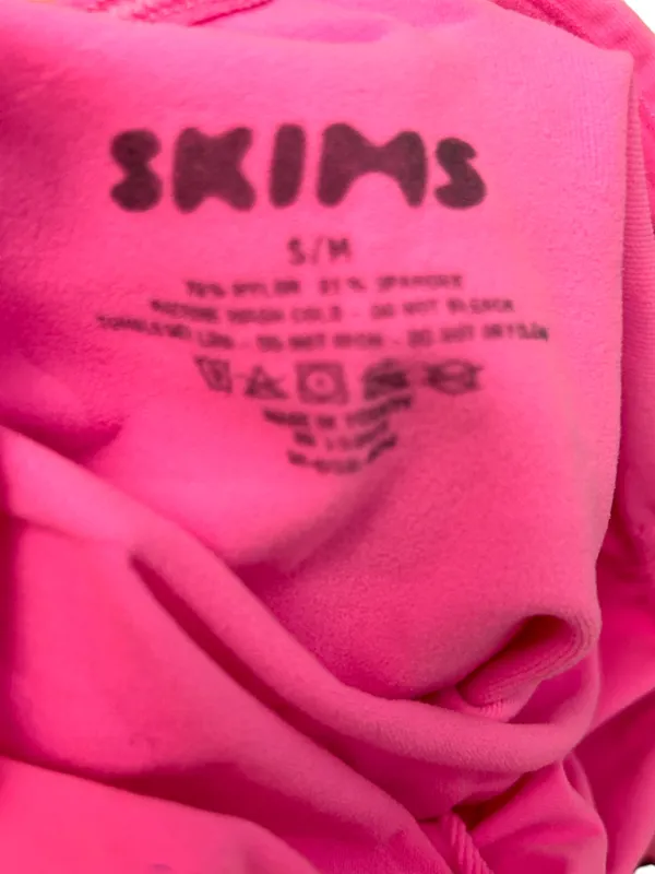 SKIMS SCULPTING BODYSUIT W SNAPS Neon Orchid S/M New without box - Image 11