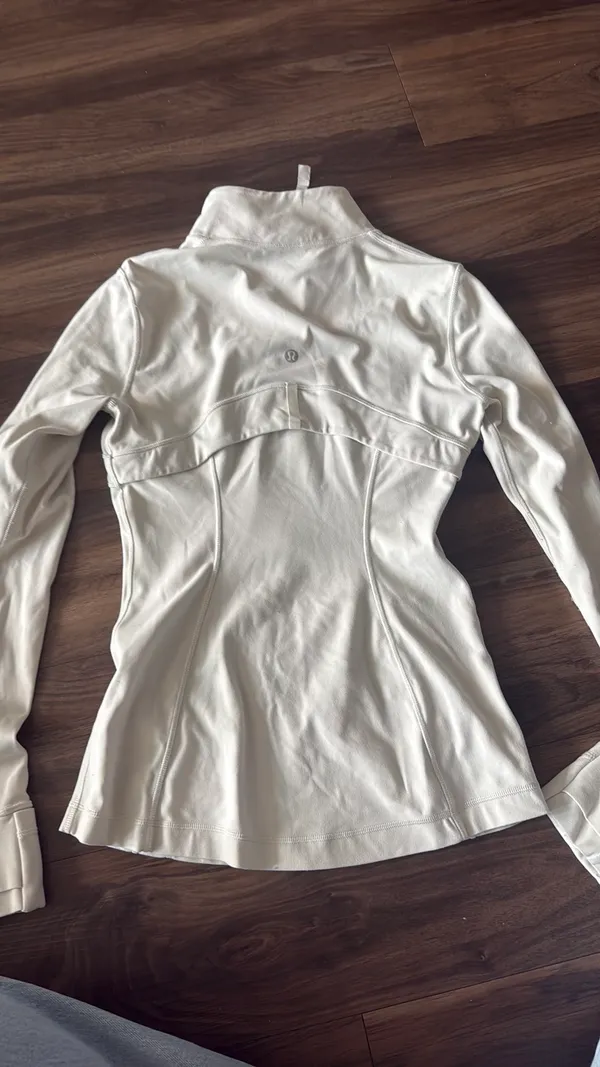 Lululemon White Define Jacket - Image 4