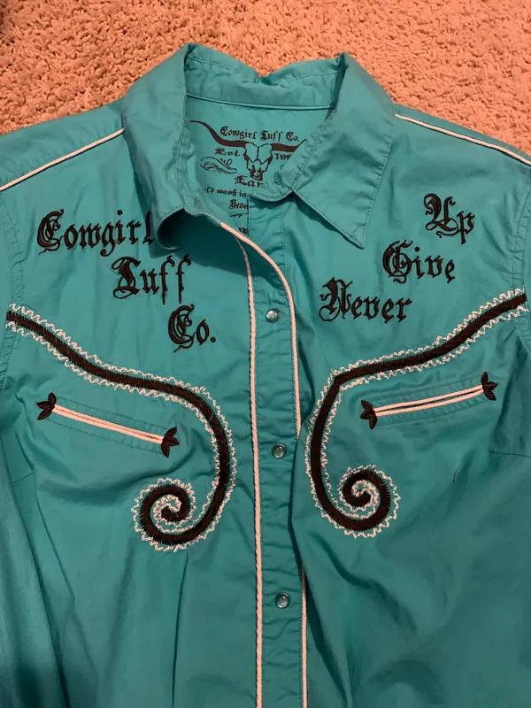 jo&co Cowgirl tuff co Long Sleeve Shirt - Image 2