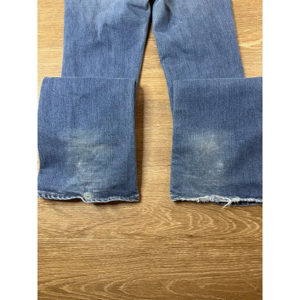 Paige Hollywood Hills Jeans Women 27 Low Rise Bootcut Flare Medium Wash USA - Image 7