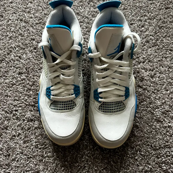 Air Jordan 4 Retro Military Blue 2012 Men’s 7.5 - Image 3