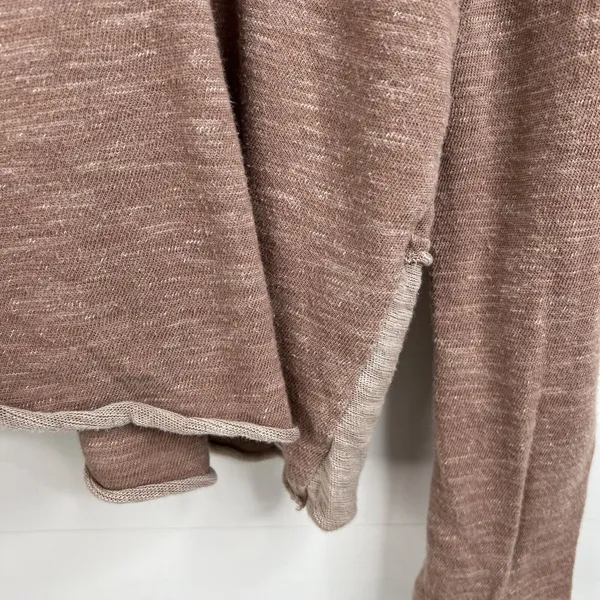 FP Beach Free People S / M Top Cowlneck Cocoon Pullover Oversized Slouchy Rose - Image 7