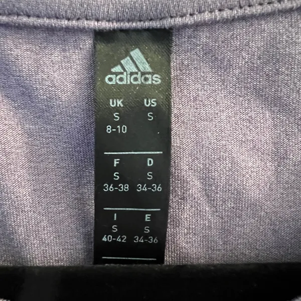 Adidas Women’s Tank Top with Black and White Mesh Straps - Image 3