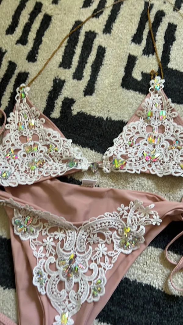 Sexy Fairy Bikini Pink Size L - Image 4