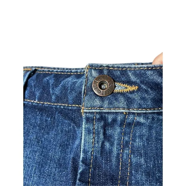 Vintage Y2K L.E.I‎ Low Rise Utility Jean Shorts Size 9 - Image 4