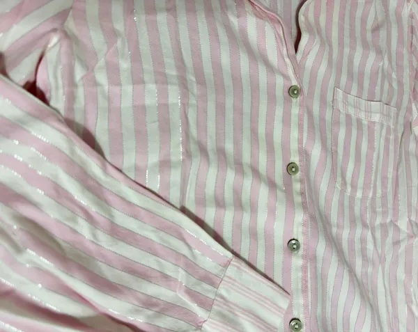Pink Stripe Pajamas Set - Image 5