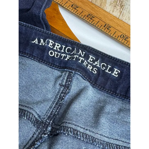 American Eagle Outfitters Women's Skinny‎ Jeans Dark Wash Size 16 - Image 6