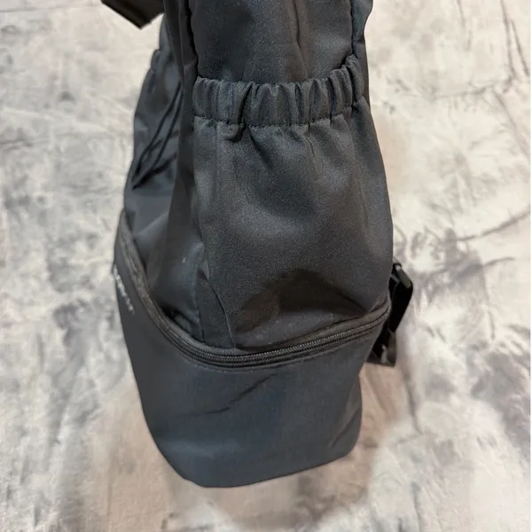 Beyond Yoga Drawstring Backpack Womens Black Nylon Gym Travel Bag OS - Image 5
