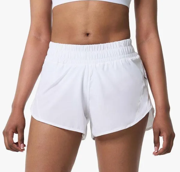 Aurefin White Athletic Shorts Size 6 - Image 2