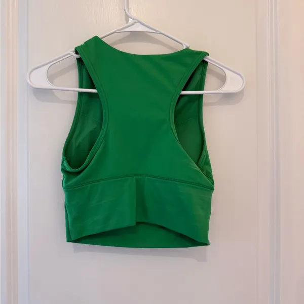 All in Motion Vibrant Green Crop Top - Image 2
