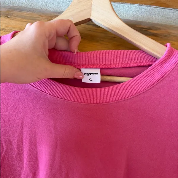 Xieerduo Fashion Pink Top size XL - Image 5