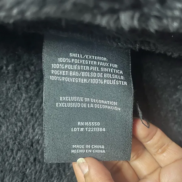 32 Degrees Black Fleece Jacket - Image 7