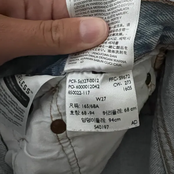 Levi's Vintage Denim Shorts - Image 3