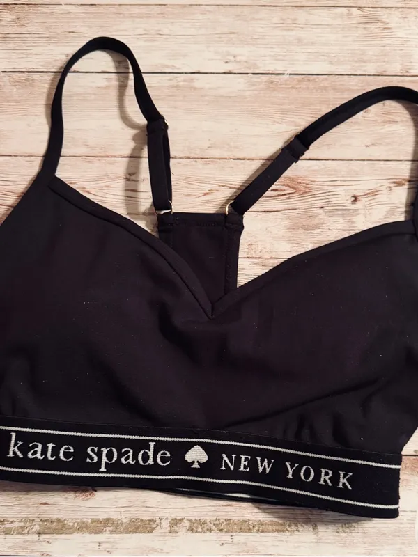 Kate Spade New York Key Pieces logo sports bra - Image 2