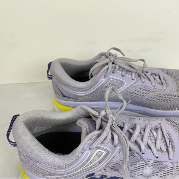 HOKA ONE ONE Bondi 7 Purple Running Shoes - Image 9