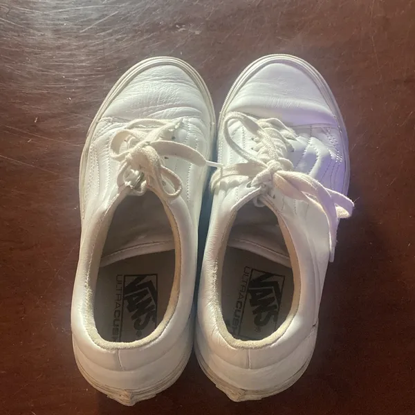 Vans White Sneakers - Image 3