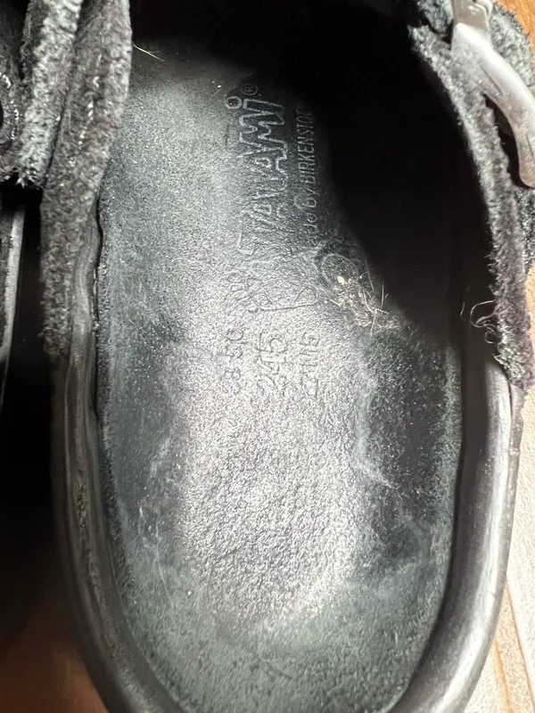 Birkenstock Tatami Almanor Clogs Black and Chevron Women’s EU 38 US 7 - Image 3