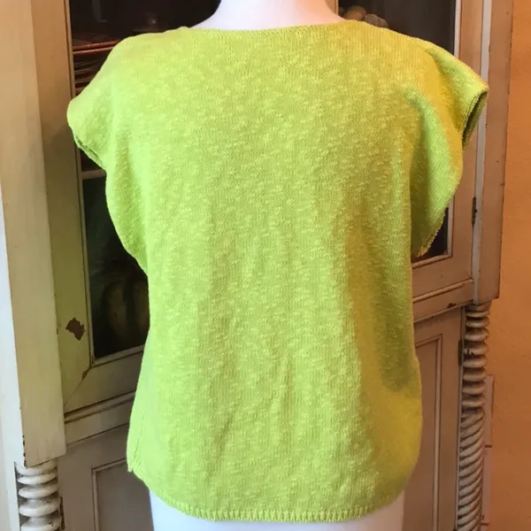Top lime green Size L - Image 3