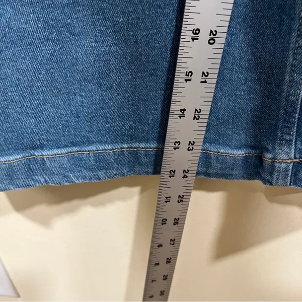 NWT GAP High Stride Wide-Leg Ankle Jeans size 8 petite denim high rise - Image 7