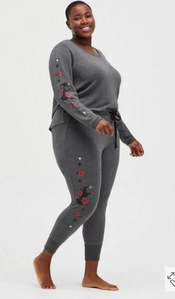 Torrid Dream Fleece Long Sleeve Scoop Neck lounge Sweater size 2X - Image 10