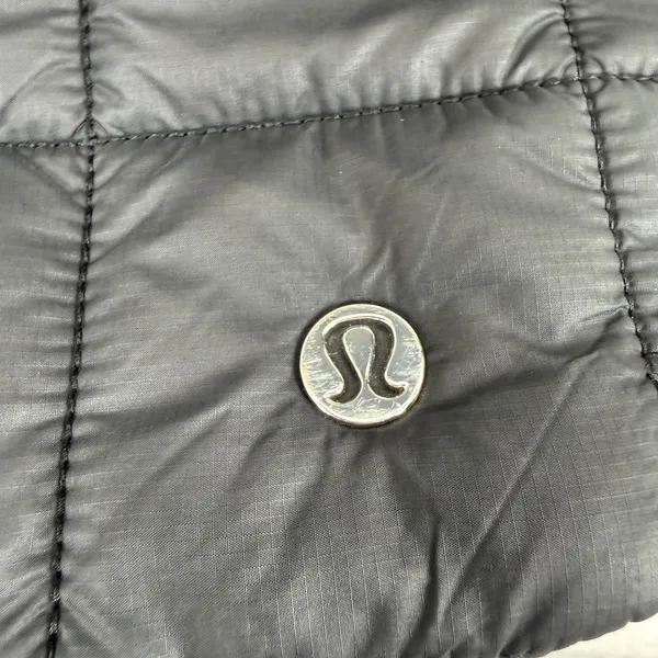 Lululemon Quilted Grid‎ Tote Bag Mini Black Puffer Crossbody Handbag LU9BETS - Image 5
